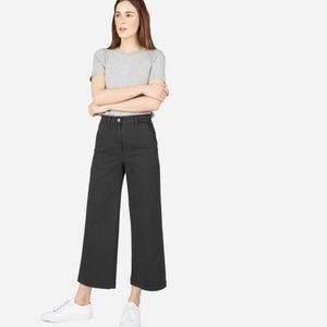The Wide Leg Crop Pant by Everlane